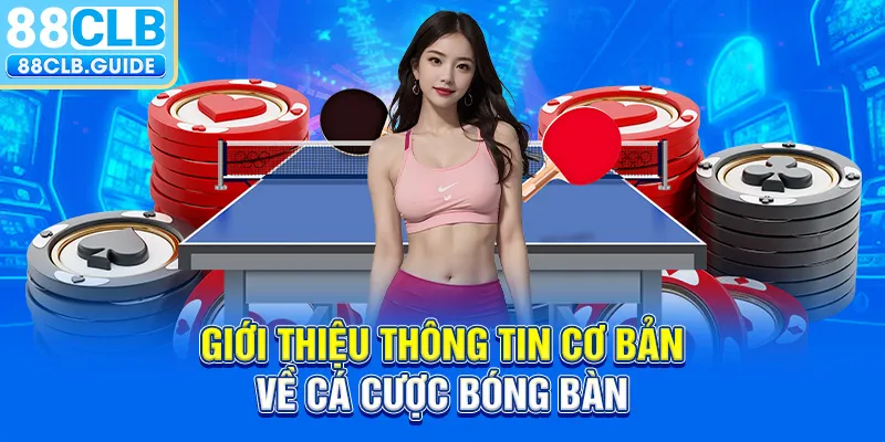 Giới thiệu thông tin cơ bản về cá cược bóng bàn